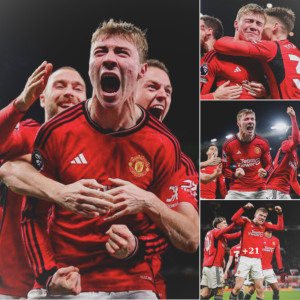 Rasmus Højlund burst into tears after scoring his first goal for Man Utd in the Premier League after 15 matches and 1026 minutes of play