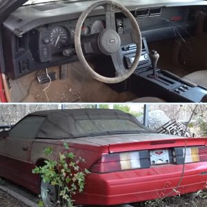 Rescuing a Forgotten Chevrolet Camaro IROC-Z Convertible: Its First Detail in Years