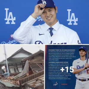 The LA Dodgers and Shohei Ohtani promise to donate $1 million to Japan earthquake help