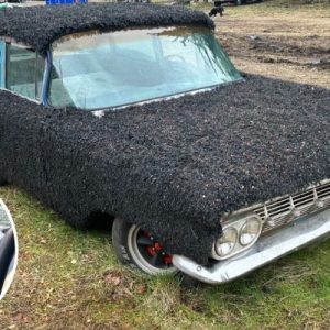 Meet This Special 1959 Chevy Impala Covered in Artificial Grass