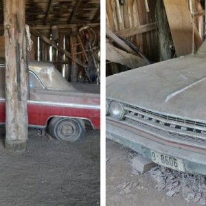 A Rare 1963 Oldsmobile Jetfire, A Remarkable 50-year-old Car, Found Hidden Away In A Warehouse.