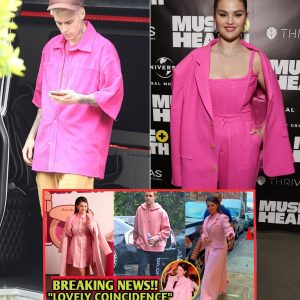 “Coincidence or What? Selena Gomez and Justin Bieber Spotted Wearing the Same Outfit – Is It Just a Creepy Coincidence?”